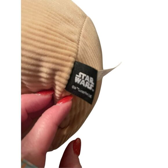 Mattel Green Cream Star Wars Grogu Soft’n Fuzzy Stuffed Animal Plush Toy 13" - Picture 8 of 9